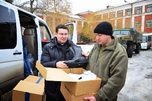 УГКЦ передала чергову допомогу в зону АТО, та організувала театральну виставу на тему Різдва.(ФОТО)